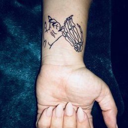 My brother and I got matching tattoos. The meaning behind it was "I promise to be there for you no matter what, in this life or the next."