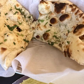 Cilantro Indian Cuisine - Garlic naan - Indian Near Me - Winter Garden, Florida