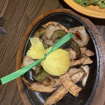 El Paseo Mexican Restaurant - Chicken Fajitas for one (1 of 2 plates), tortillas not pictured. - Mexican Near Me - Azle, Texas El Paseo Mexican Restaurant - Chicken Fajitas for one (1 of 2 plates), tortillas not pictured. - Mexican Near Me - Azle, Texas