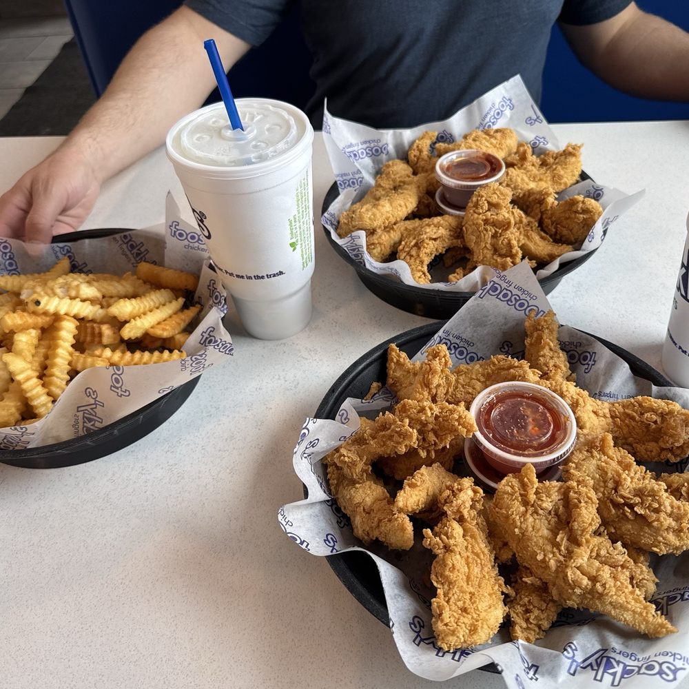 Chicken tenders and fries Chicken tenders and fries