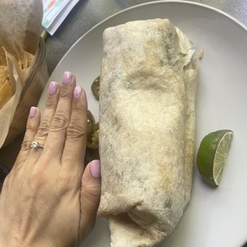 La Morenita - Taco truck burrito size - Mexican Near Me - Modesto, California