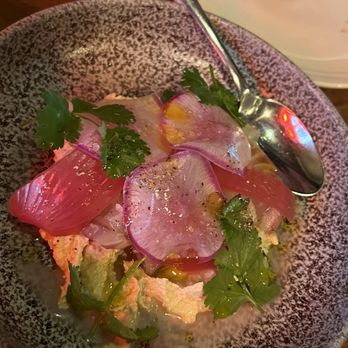 Bar Brutal - Sea bass ceviche - Wine Bars Near Me - Barcelona, B
