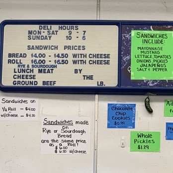 Oates' Country Store - Sandwich menu - Grocery Near Me - Vacaville, California Oates' Country Store - Sandwich menu - Grocery Near Me - Vacaville, California