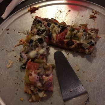 Ruffolo's Pizza - A few remnants of the delicious pizza. - Pizza Near Me - Pleasant Prairie, Wisconsin