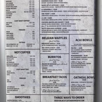 Cafe Andreini - Menu 8/26 - Coffee & Tea Near Me - Arroyo Grande, California Cafe Andreini - Menu 8/26 - Coffee & Tea Near Me - Arroyo Grande, California