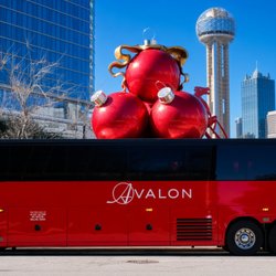 Avalon Motor Coaches - One of our coach buses. We have a fleet of 25+ coach buses and minibuses in our north Texas office alone, and 80+ across the state.
