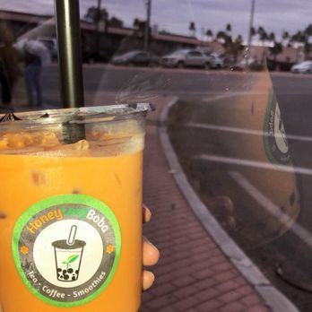 Honey Leaf Boba - Thai Milk Tea with Boba. - Tea Rooms Near Me - Yuma, Arizona