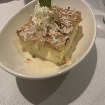 The Warehouse - Coconut "Tres Leches" Cake - Seafood Near Me - Alexandria, Virginia The Warehouse - Coconut "Tres Leches" Cake - Seafood Near Me - Alexandria, Virginia