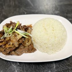 Little Bamboo House - Beef bulgogi with white rice