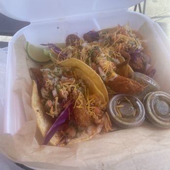 Takeshy town - Fish Tacos! - Food Trucks Near Me - Los Angeles, California