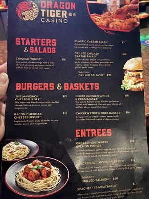 Menu photo 2 Dragon Tiger Casino Mountlake Terrace, WA Menu photo 2 Dragon Tiger Casino Mountlake Terrace, WA