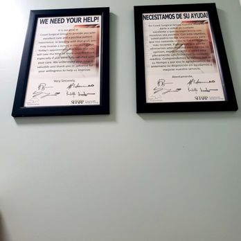 Coast Surgical Group - Inside room - Surgeons Near Me - Chula Vista, California