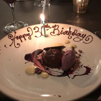 Sepia - We did the tasting menu and they personalized the dessert at the end for my birthday! - New American Near Me - Chicago, Illinois Sepia - We did the tasting menu and they personalized the dessert at the end for my birthday! - New American Near Me - Chicago, Illinois