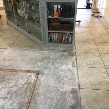 Michael's Carpets - Before repair - Carpeting Near Me - Huntington Beach, California