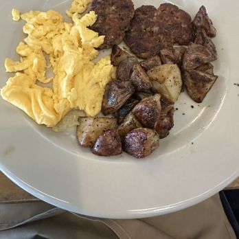 Homesteader - Scrambled eggs, turkey sausage, roasted potatoes - New American Near Me - Kansas City, Missouri Homesteader - Scrambled eggs, turkey sausage, roasted potatoes - New American Near Me - Kansas City, Missouri