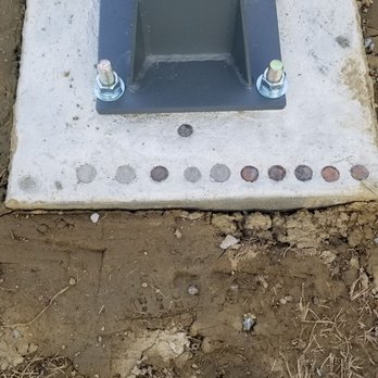 Schober Repair Services - Fully cured concrete pad with hoop base attached - Handyman Near Me - Mount Joy, Pennsylvania Schober Repair Services - Fully cured concrete pad with hoop base attached - Handyman Near Me - Mount Joy, Pennsylvania