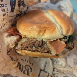 Cajun burger