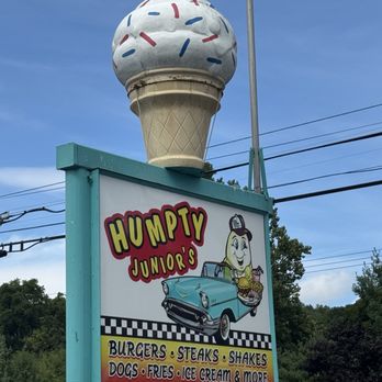 Humpty Juniors - Humpty Junior's iconic sign - Burgers Near Me - Columbia, New Jersey Humpty Juniors - Humpty Junior's iconic sign - Burgers Near Me - Columbia, New Jersey