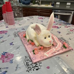 Cakes By Ron was so easy to work with. The cake was delivered when promised. I'm sure it'll taste as good as it looks. Thank you!!