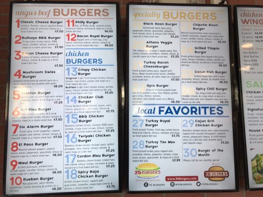 Menu photo 3 30 Burgers Bound Brook, NJ