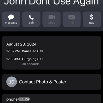 Great American Services - Look at the last calls that were made in attempt to resolve the issue. - Plumbing Near Me