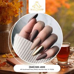 Naildrop - November is here! Is your nail appointment booked yet? Don't wait until you're too busy. Come see us now and get those gorgeous nails you
