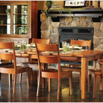 Under the Roof - Amish Solid Cherry Dining Set, fully customizable by size, wood species and finish. - Furniture Stores Near Me - Waynesboro, Virginia Under the Roof - Amish Solid Cherry Dining Set, fully customizable by size, wood species and finish. - Furniture Stores Near Me - Waynesboro, Virginia