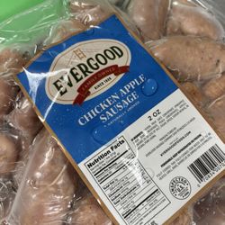 Evergood Sausage Company - Chicken apple sausage is so flavorful