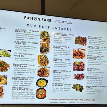 Fusion Fare Restaurant - Szechuan Near Me - Santa Cruz, California