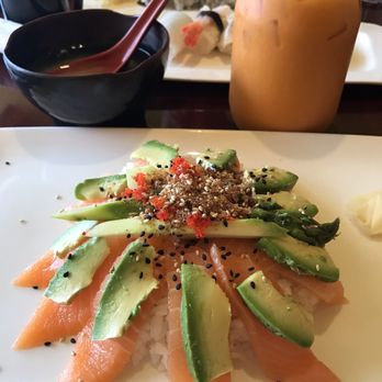 Sushi Island - Sakedon, miso soup, thai iced tea! - Sushi Bars Near Me - Elmhurst, New York