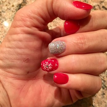 La Bella Nails - Beautiful Christmas Nails! Thanks Tina. - Nail Salons Near Me - Saratoga, California La Bella Nails - Beautiful Christmas Nails! Thanks Tina. - Nail Salons Near Me - Saratoga, California