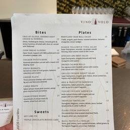 Food menu Food menu