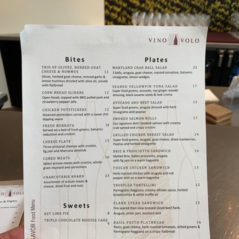 Vino Volo - Food menu - Wine Bars Near Me - Orlando, Florida Vino Volo - Food menu - Wine Bars Near Me - Orlando, Florida