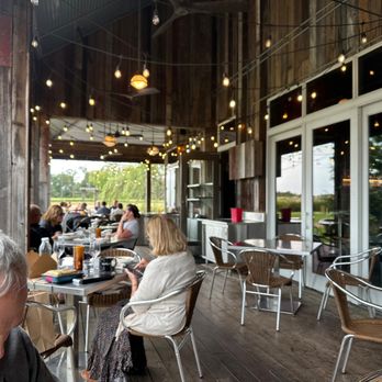 Firefly Grill - The front porch eating area! - Steakhouses Near Me - Effingham, Illinois