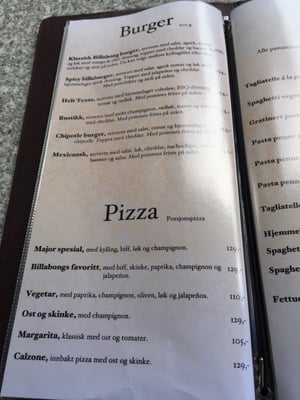 Menu photo 3 Café Billabong Oslo, 03 Menu photo 3 Café Billabong Oslo, 03