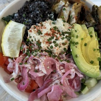 Vibe Organic Kitchen - Mediterranean bowl - Juice Bars & Smoothies Near Me - Costa Mesa, California Vibe Organic Kitchen - Mediterranean bowl - Juice Bars & Smoothies Near Me - Costa Mesa, California