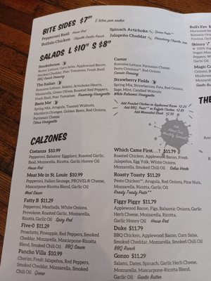 Menu photo 2 Sauce on the Side St. Louis, MO Menu photo 2 Sauce on the Side St. Louis, MO