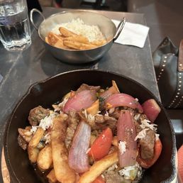 Poke Lomo Saltado with Our Spicy Mayo