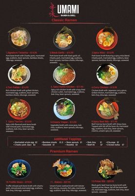 Menu photo 5 Umami Ramen & Grill Lexington, KY
