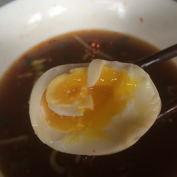 Ba Bar - Perfection. On the upper left of the yolk it is cooked solid, granting the best of both worlds, extremely satisfying texture - Vietnamese Near Me - Seattle, Washington Ba Bar - Perfection. On the upper left of the yolk it is cooked solid, granting the best of both worlds, extremely satisfying texture - Vietnamese Near Me - Seattle, Washington