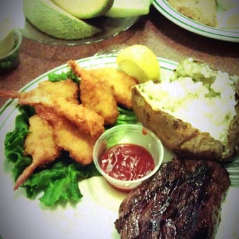 NORMS Restaurant - Sirloin Steak & Shrimp $10.99 dinner - comes with soup, salad, and brownie ala mode! - American Near Me - Costa Mesa, California NORMS Restaurant - Sirloin Steak & Shrimp $10.99 dinner - comes with soup, salad, and brownie ala mode! - American Near Me - Costa Mesa, California