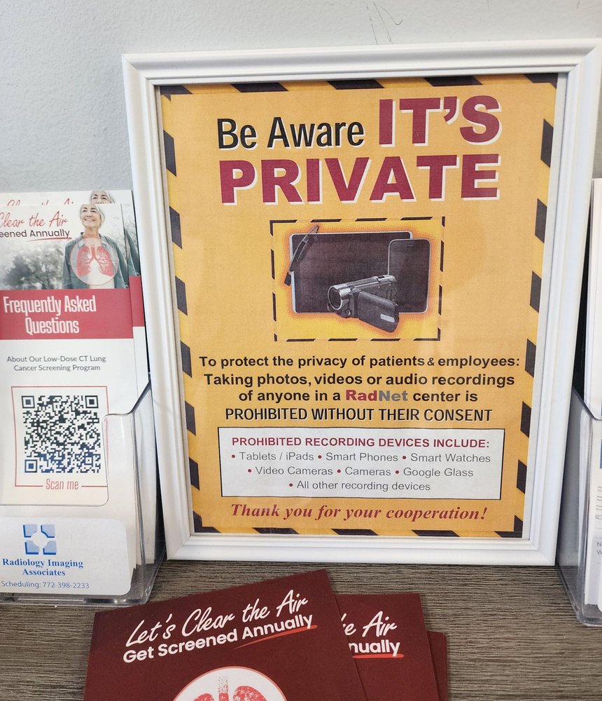 RADIOLOGY IMAGING ASSOCIATES Updated July 2024 2306 Nebraska Ave