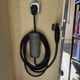 Ev charger plug install Ev charger plug install