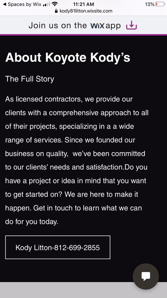 Slide of Koyote Kodys Home N Auto Repair