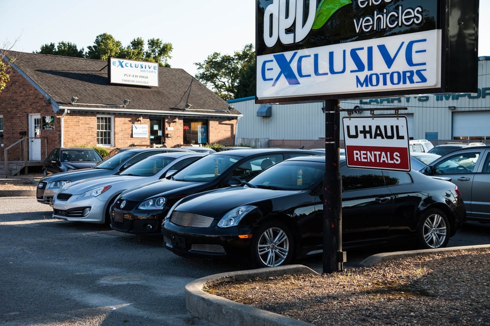 EXCLUSIVE MOTORS 1789 C Virginia Beach Blvd, Virginia Beach, Virginia