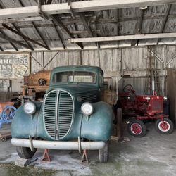 Glass House - Old Ford truck