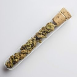 Route 66 Buds Dispensary - My shake came in a sealed plastic bag; this image I've posted is representative photograph only.