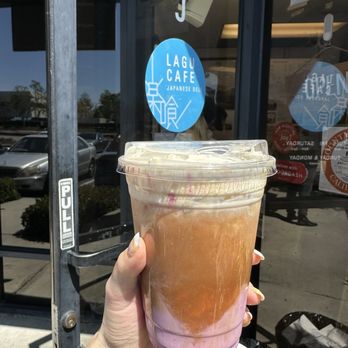 Lagu Cafe - Sakura Latte - Cafes Near Me - Irvine, California