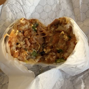 LJ's Lil' Cafe - Spicy breakfast burrito - Breakfast & Brunch Near Me - Orange, California