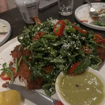 Amiga Amore - PORK CHOP MILANESE - Italian Near Me - Los Angeles, California
